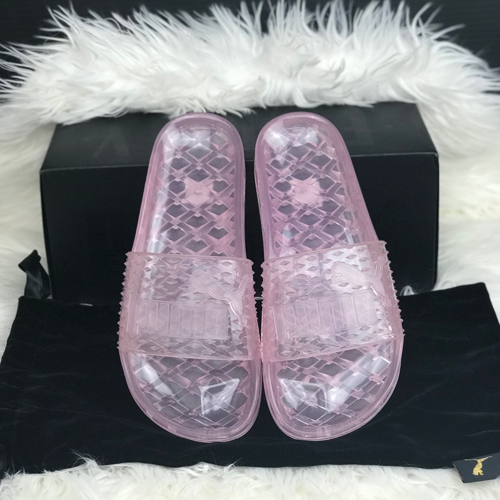 NWT Fenty Puma Jelly Slide Arctic Pink  WMNS - Picture 2 of 8